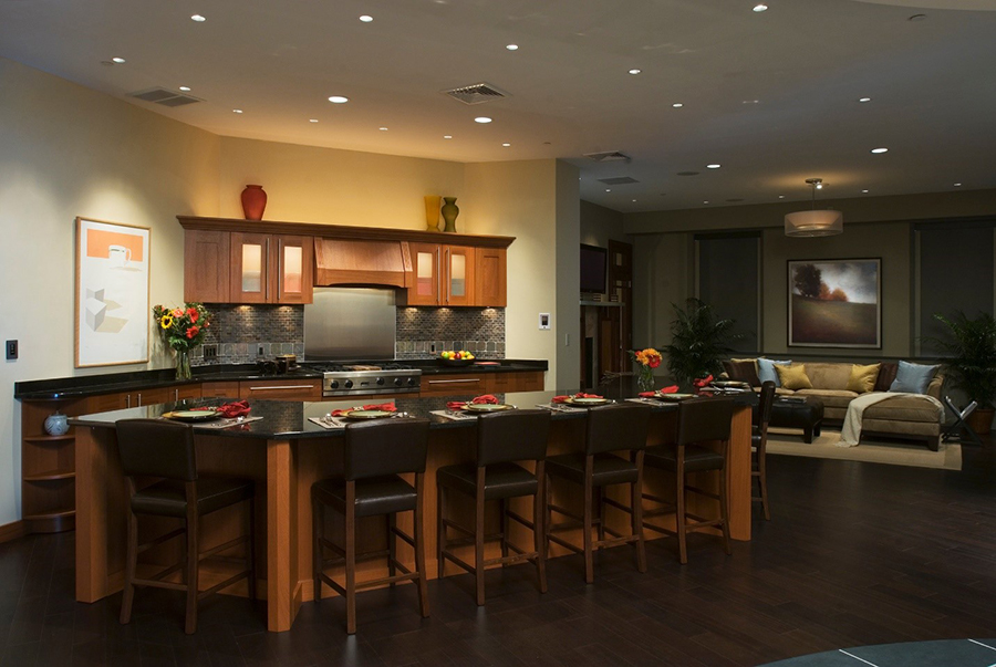 Gain Control with Home Lighting Automation by Lutron and Crestron